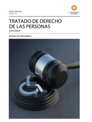 cover image of Tratado de derecho de las personas. Capacidad